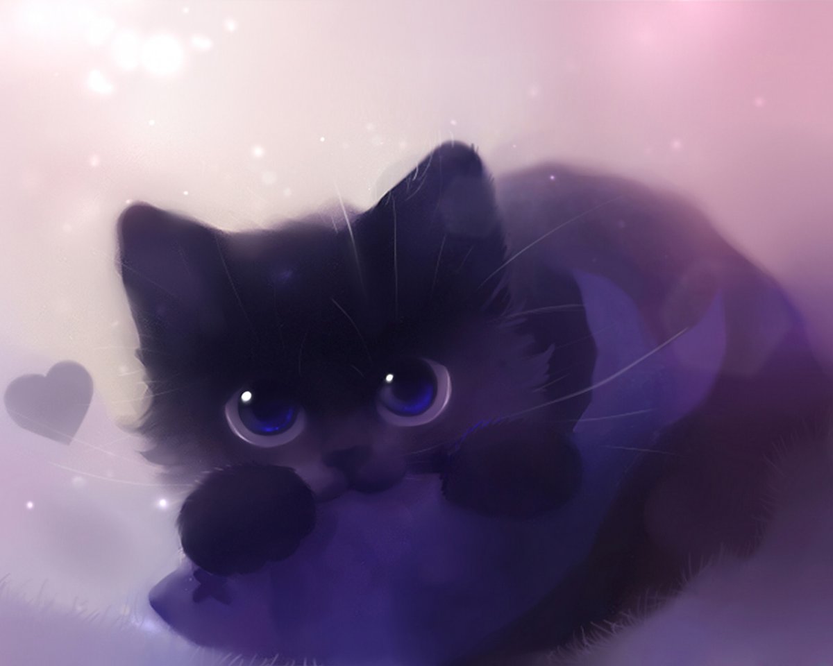 Милые котики рисунки