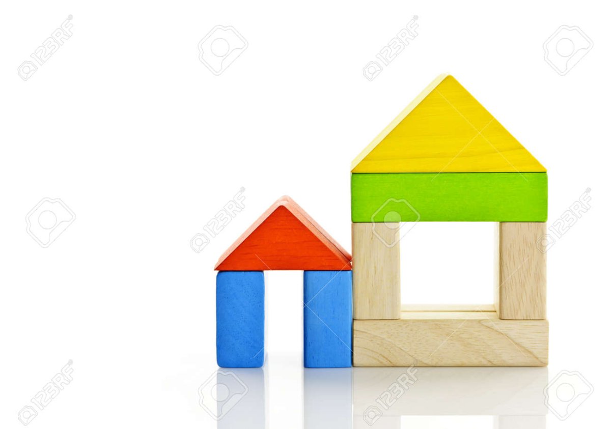 Конструирование домика для детей