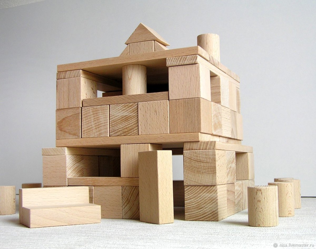 Деревянные кубики