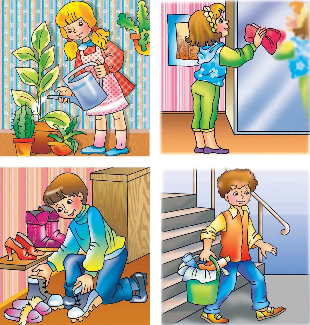 Ситуации вежливости в картинках