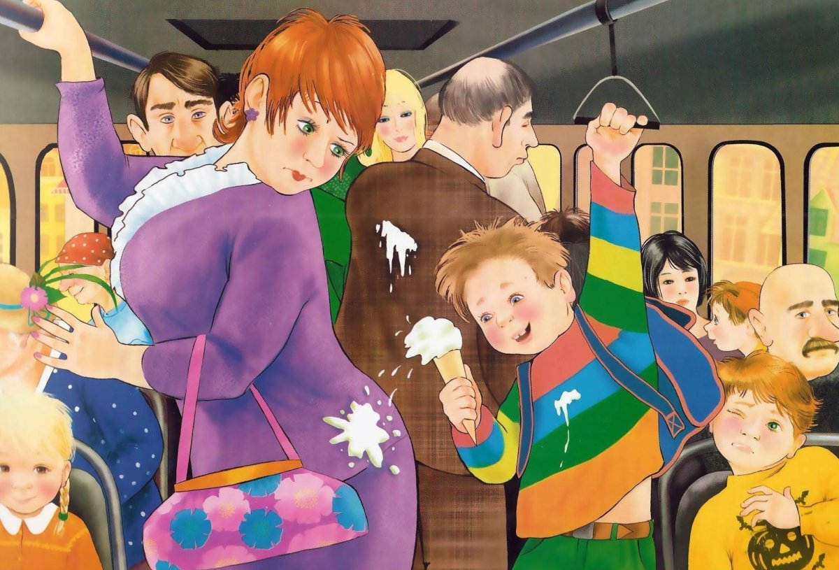 Этикет иллюстрация