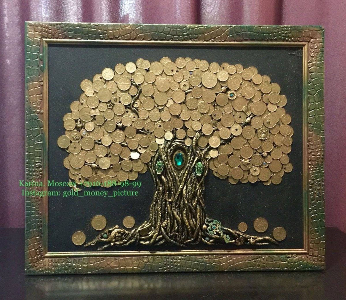 Панно "денежное дерево"