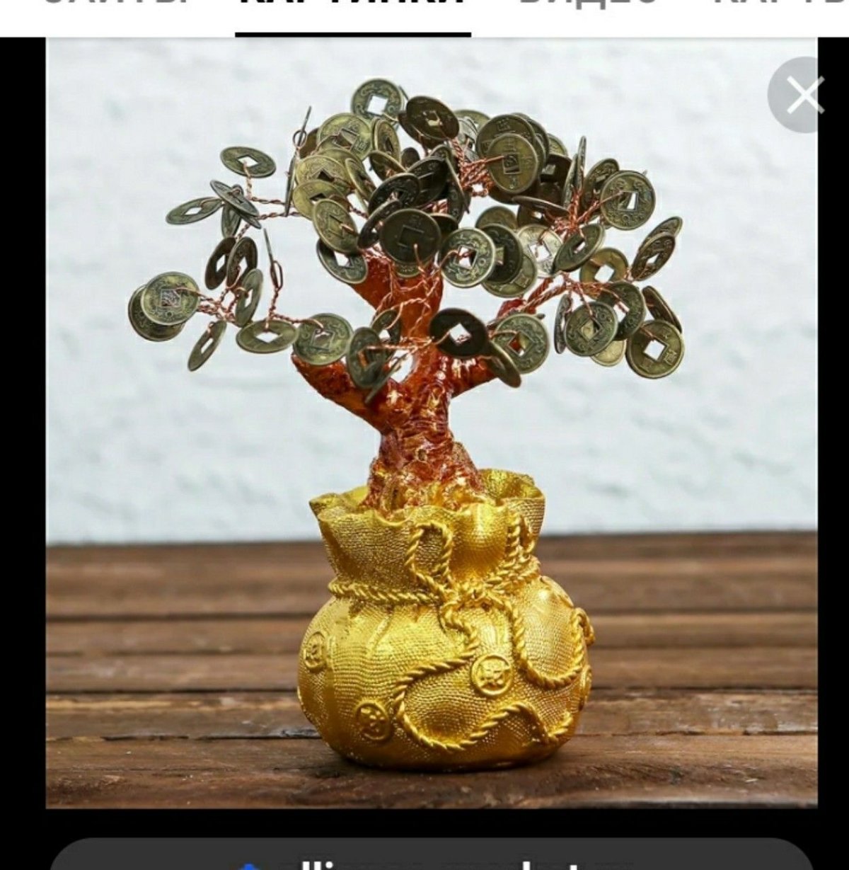 Сувенирное денежное дерево