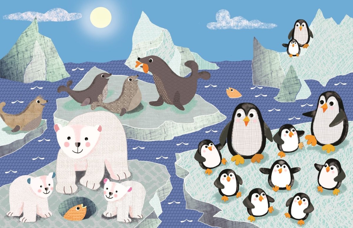 Животные Арктики для дошкольников