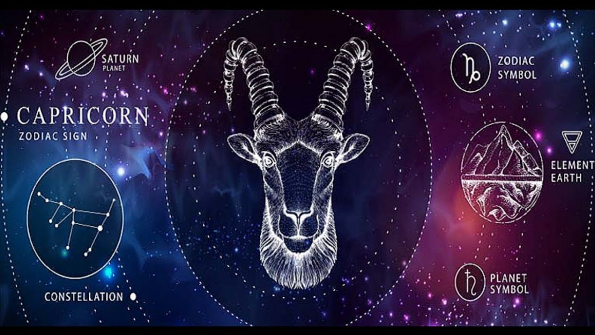 Козерог в виде девушки