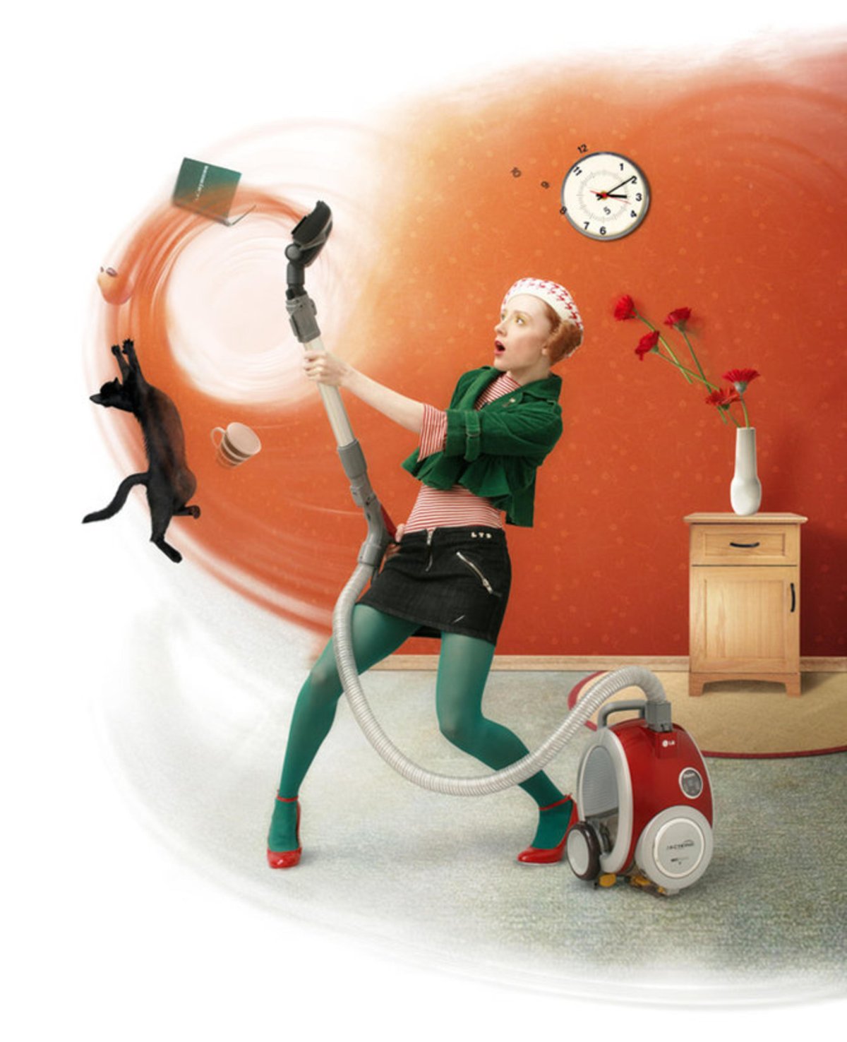 Прикольный пылесос