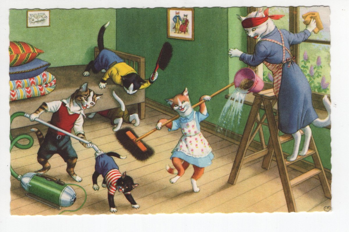 Альфред Майнзер кошки