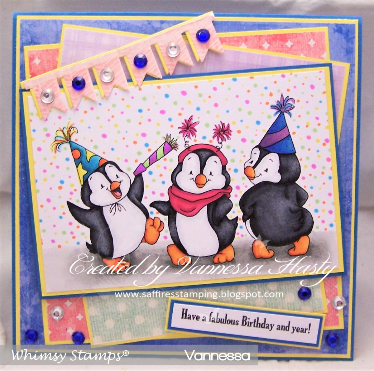 Открытки с пингвинами Скрапбукинг