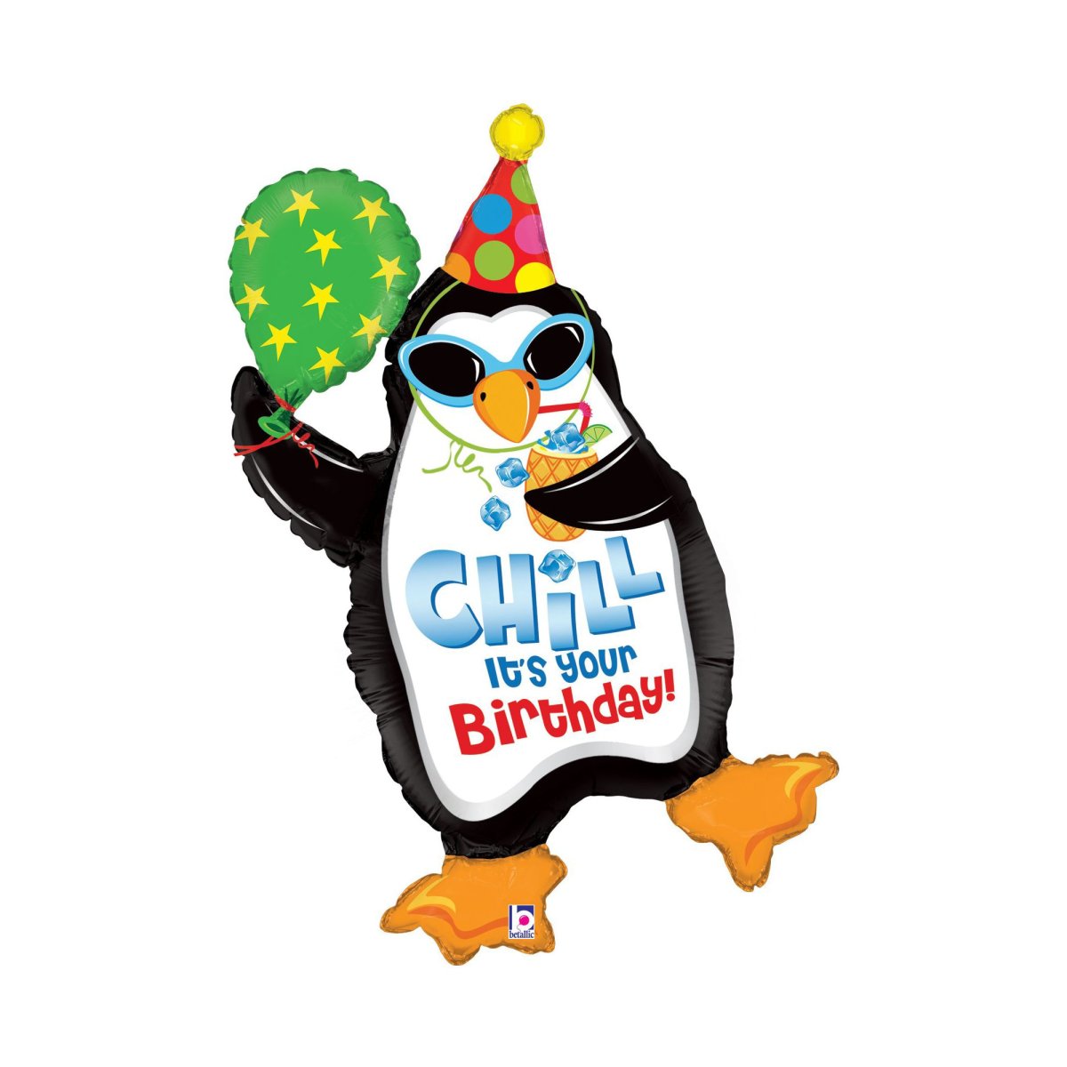 Пингвин поздравляет с днем рождения