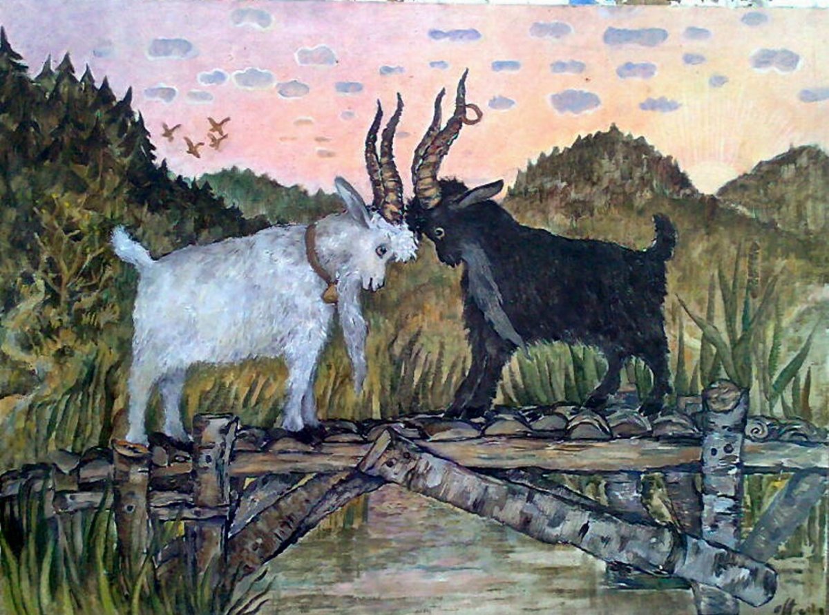 Ушинский два козла