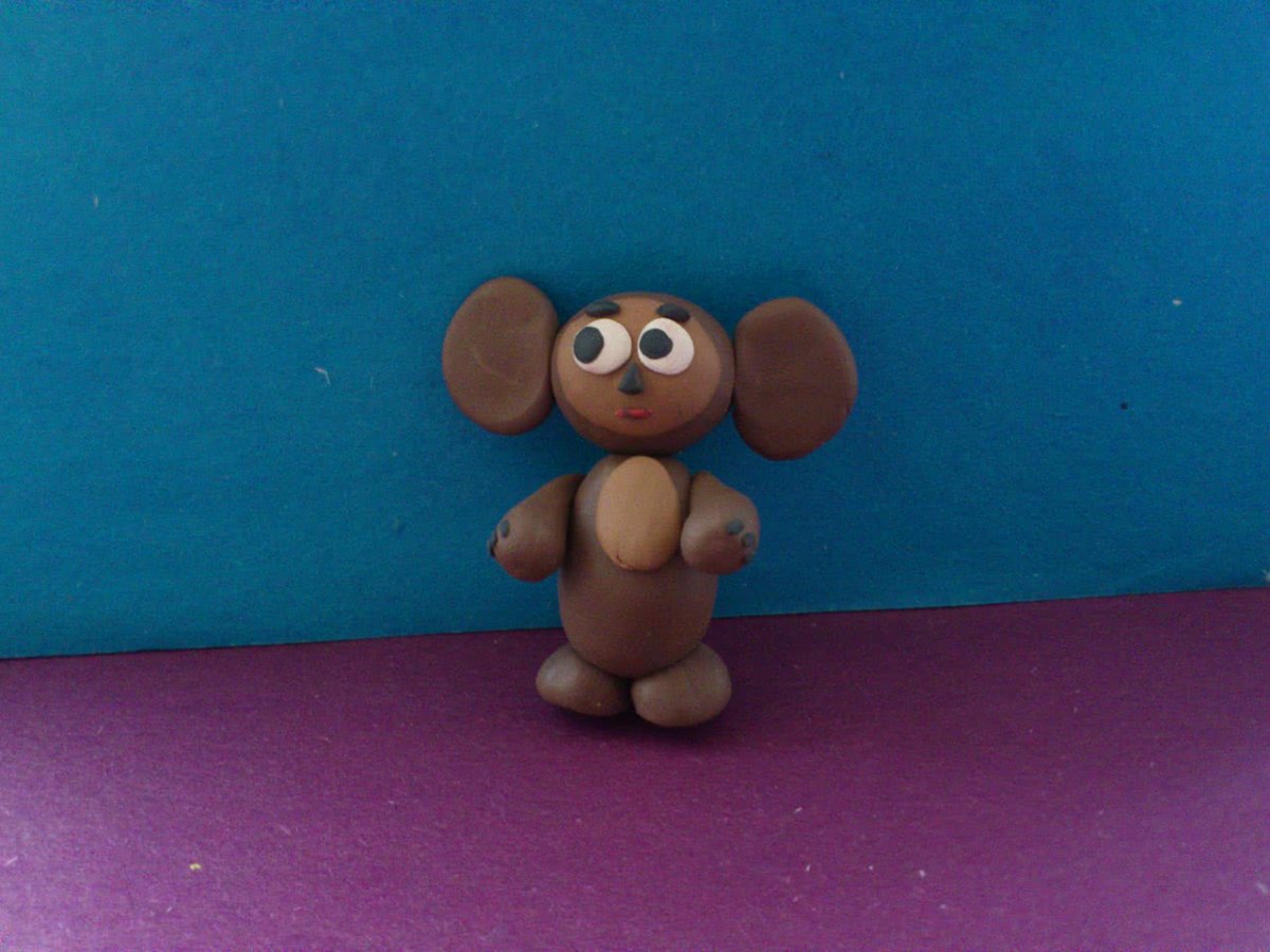 Крокодил Гена и Чебурашка игрушки мягкие