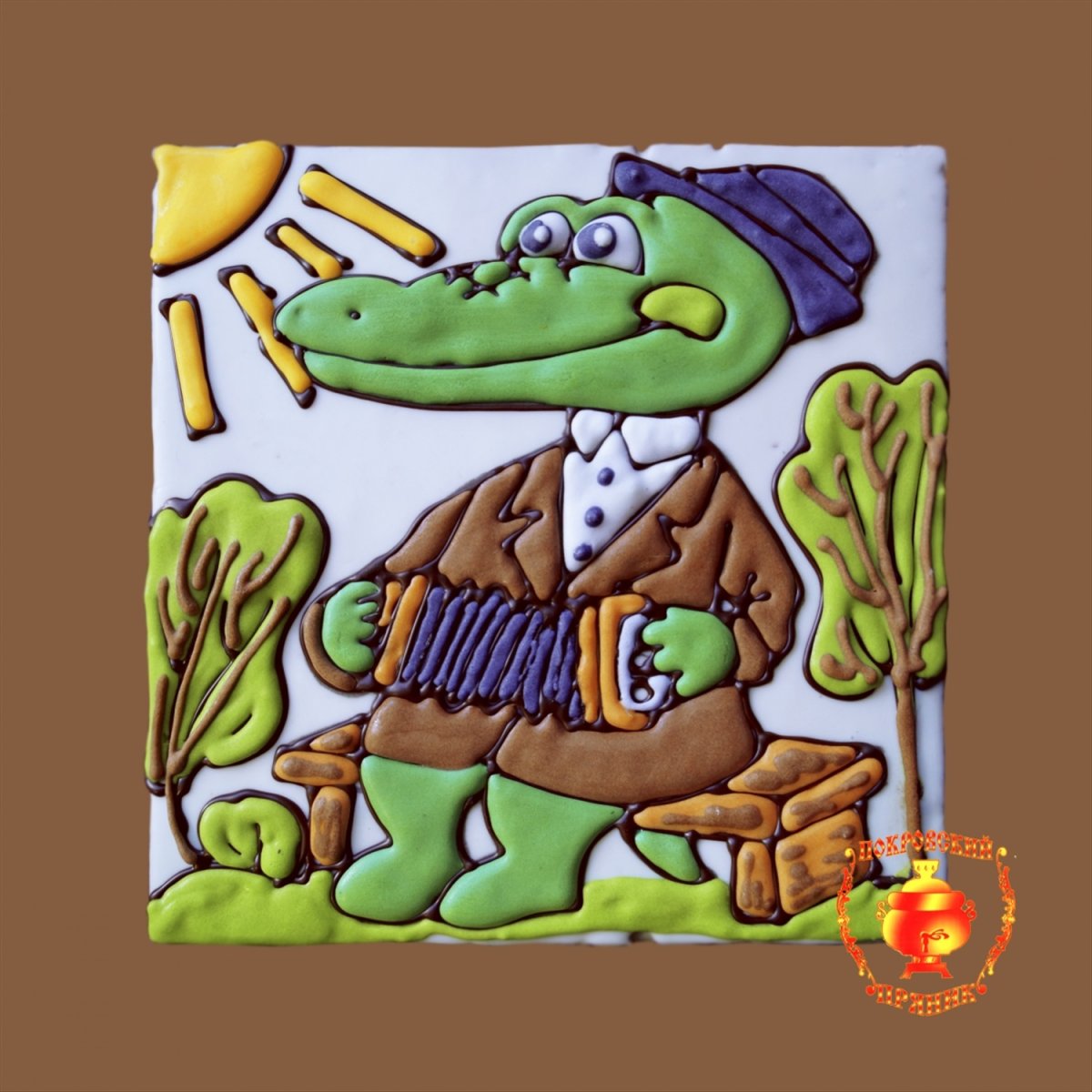 Крокодил из пластилина для детей