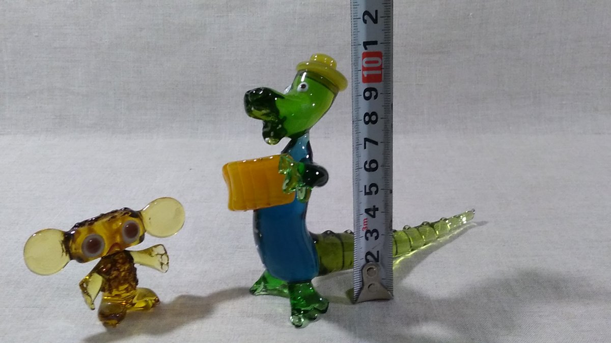 Чебурашка из пластилина