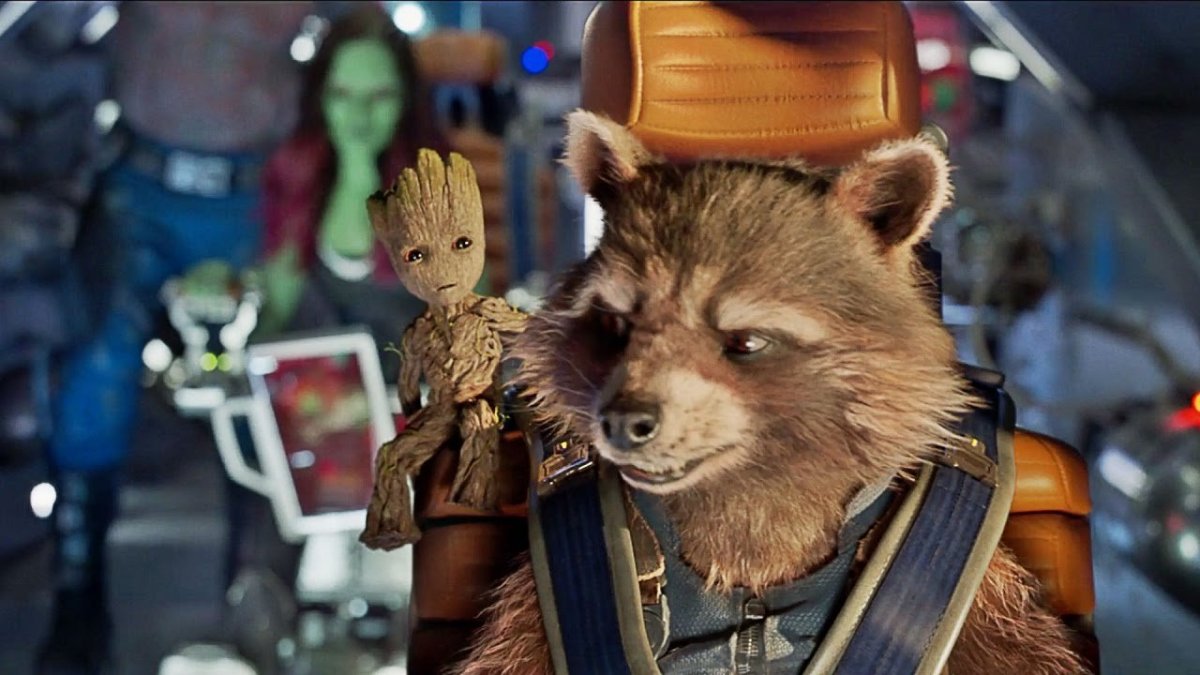 Енот ракета Мстители война бесконечности