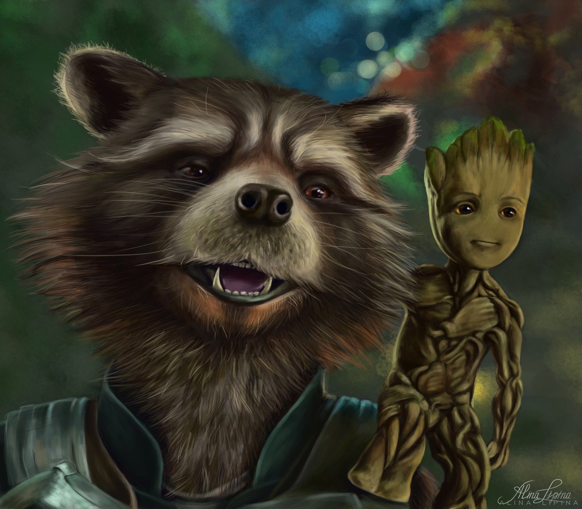 Стражи Галактики Rocket Raccoon