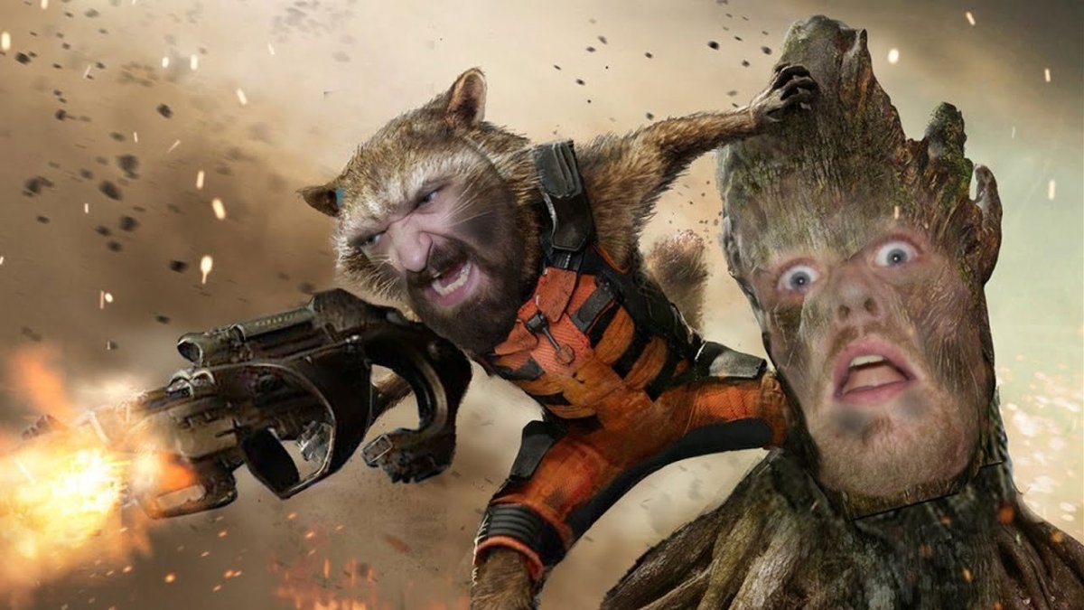 Крутой енот