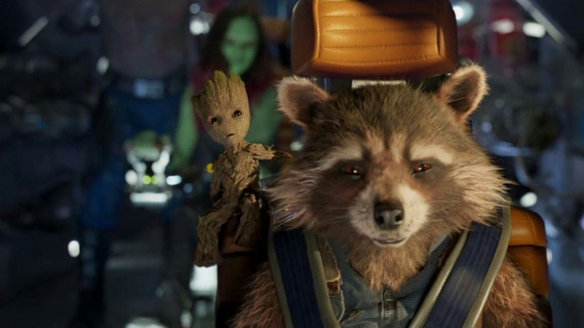 Стражи Галактики барсук