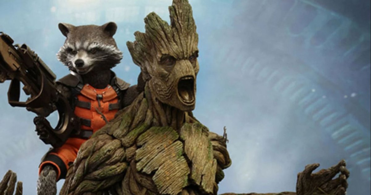 Енот ракета Стражи Галактики 2