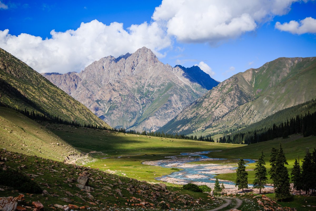 Тянь-Шань Долина Киргизия