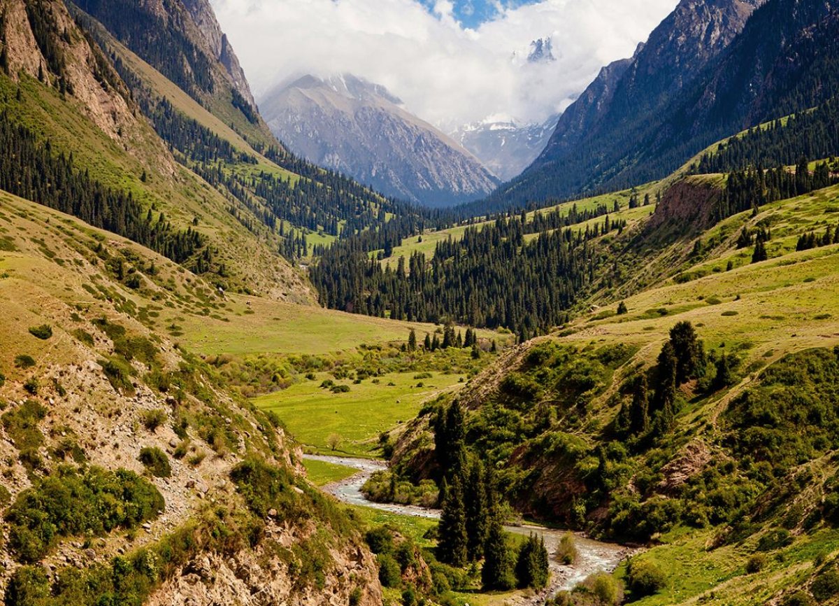 Ущелье Джууку Киргизия