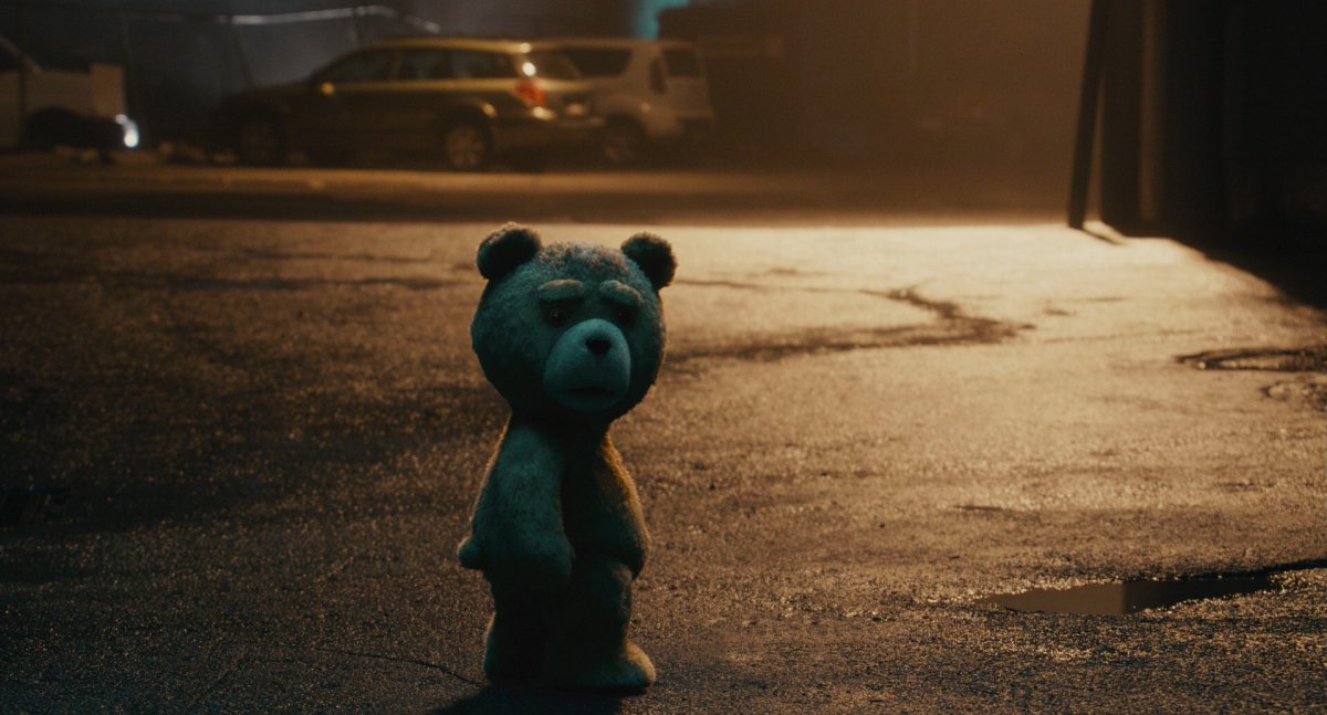 Грустный Тедди из фильма