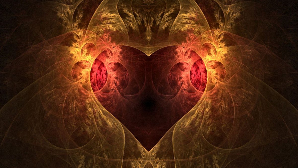 Красивое сердце