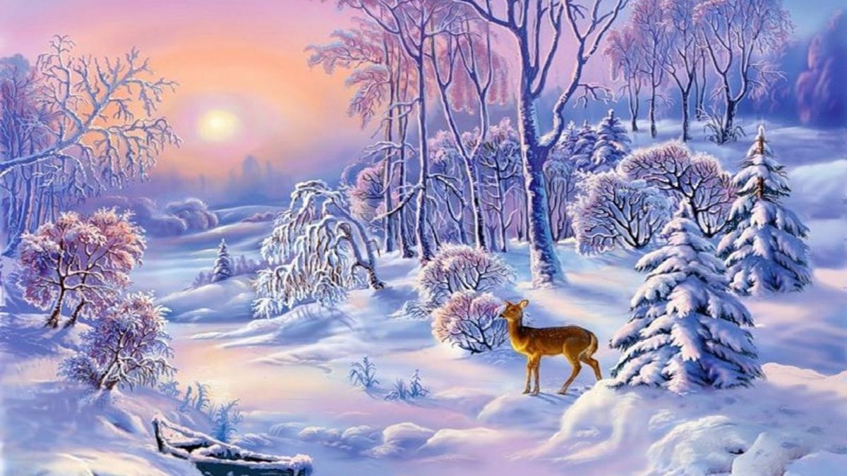 Аленький цветочек заколдованный лес