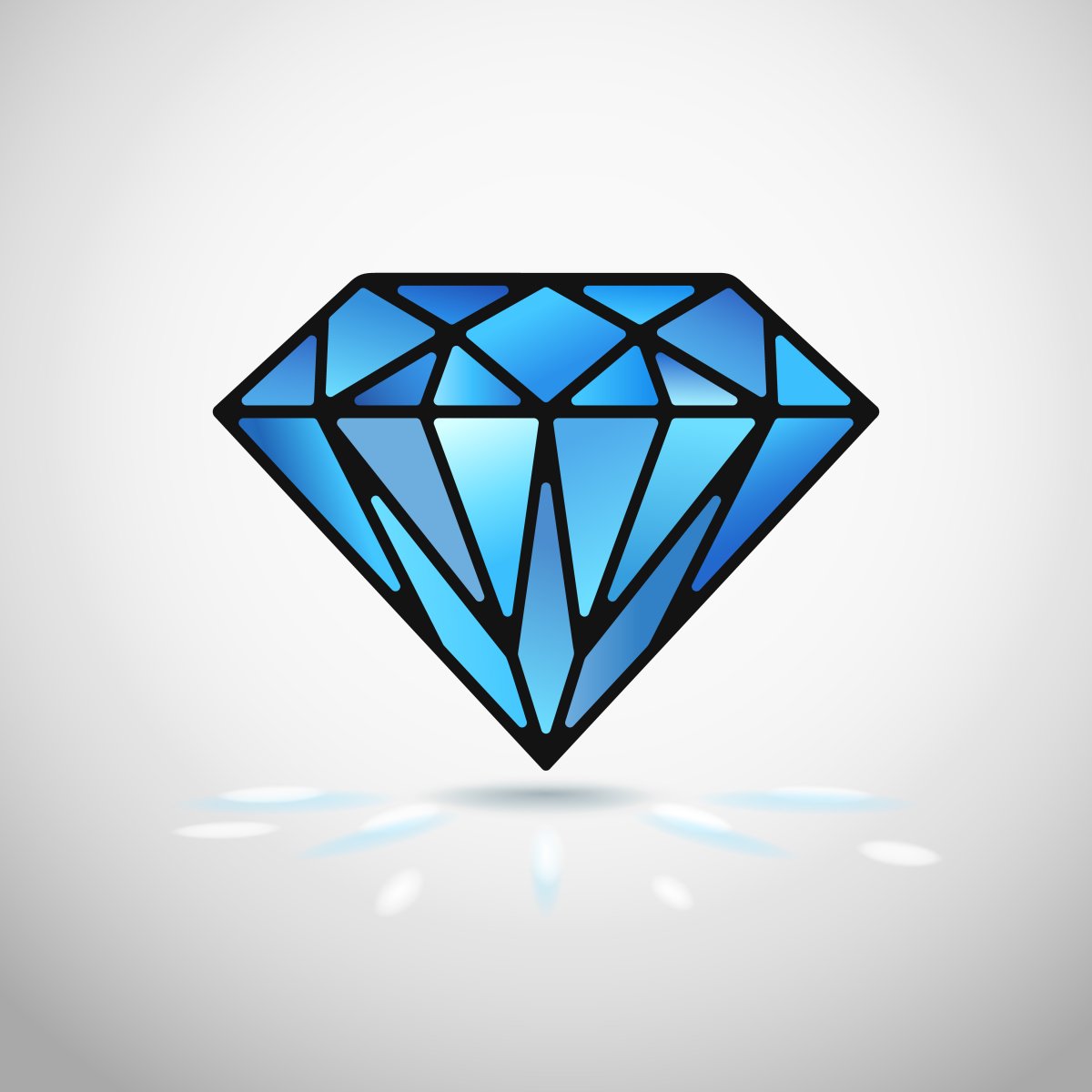 Бриллиант лого диамонд