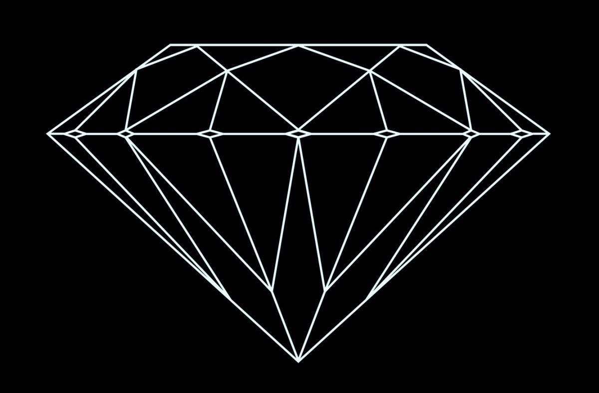 Блестки на черном фоне