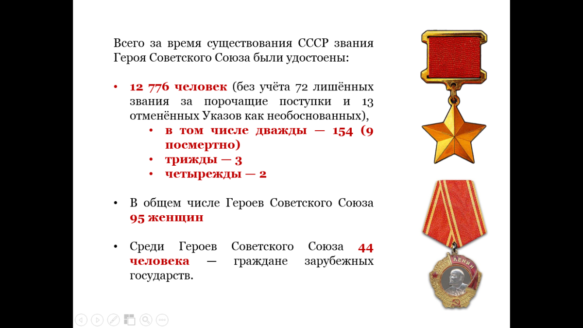 Орден Ленина и Золотая звезда героя советского Союза