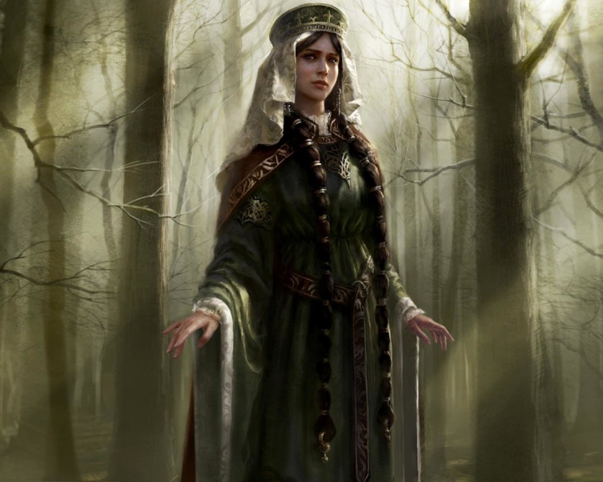 Славянская воительница