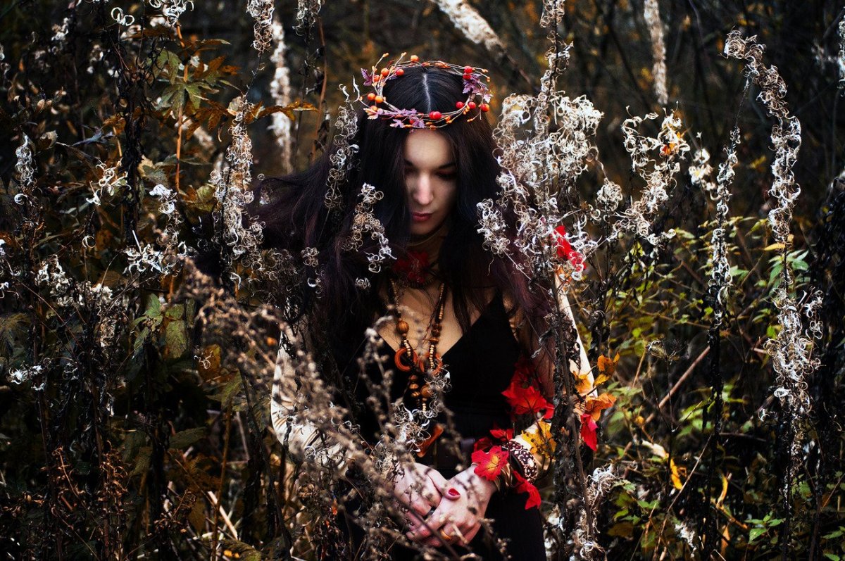 Фотосессия Лесная ведьма