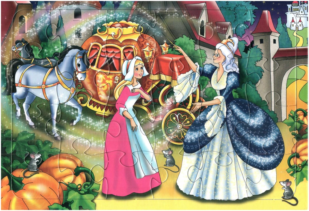 Пазл по сказке Золушка