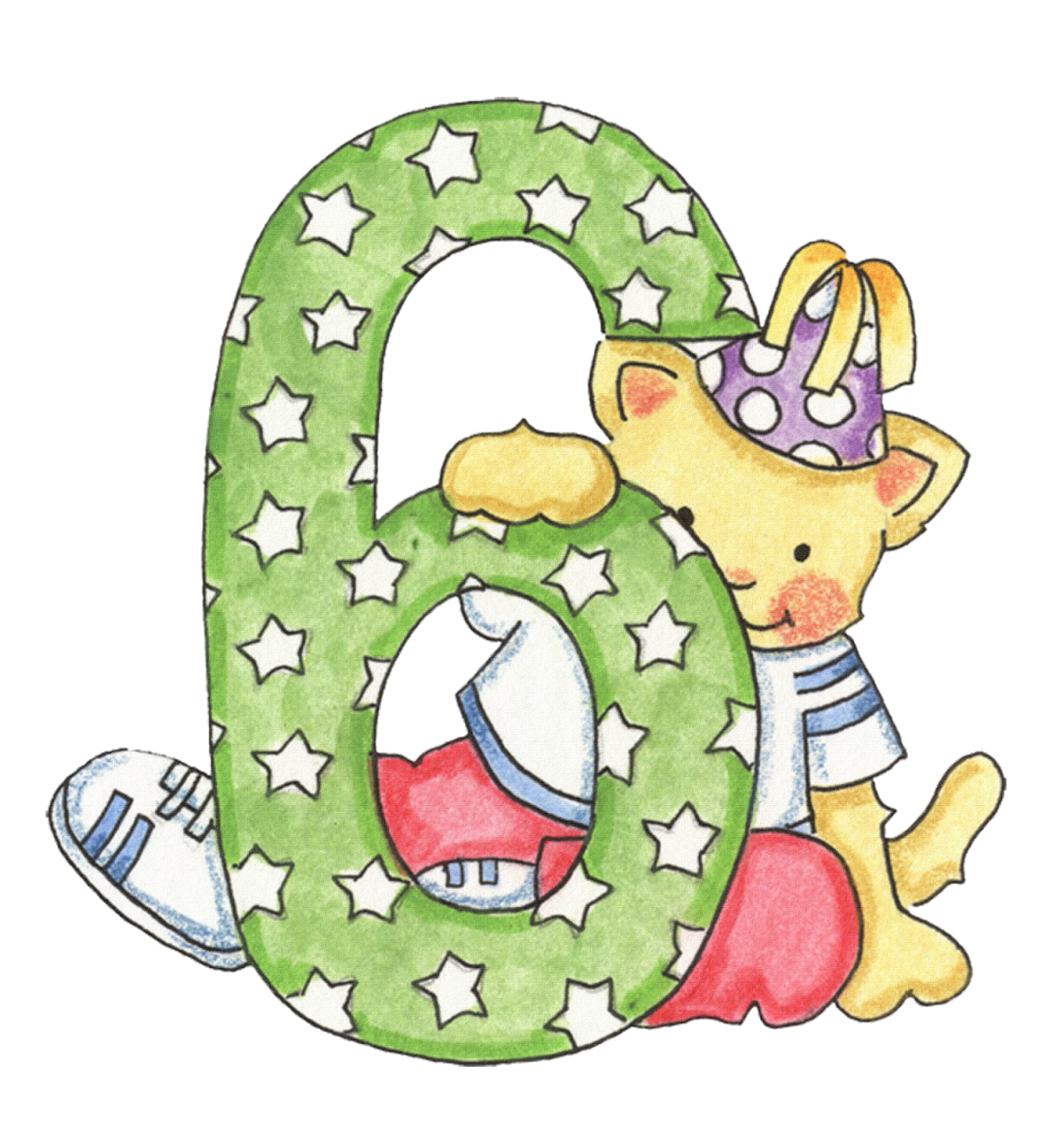 С днём рождения 6 лет девочке