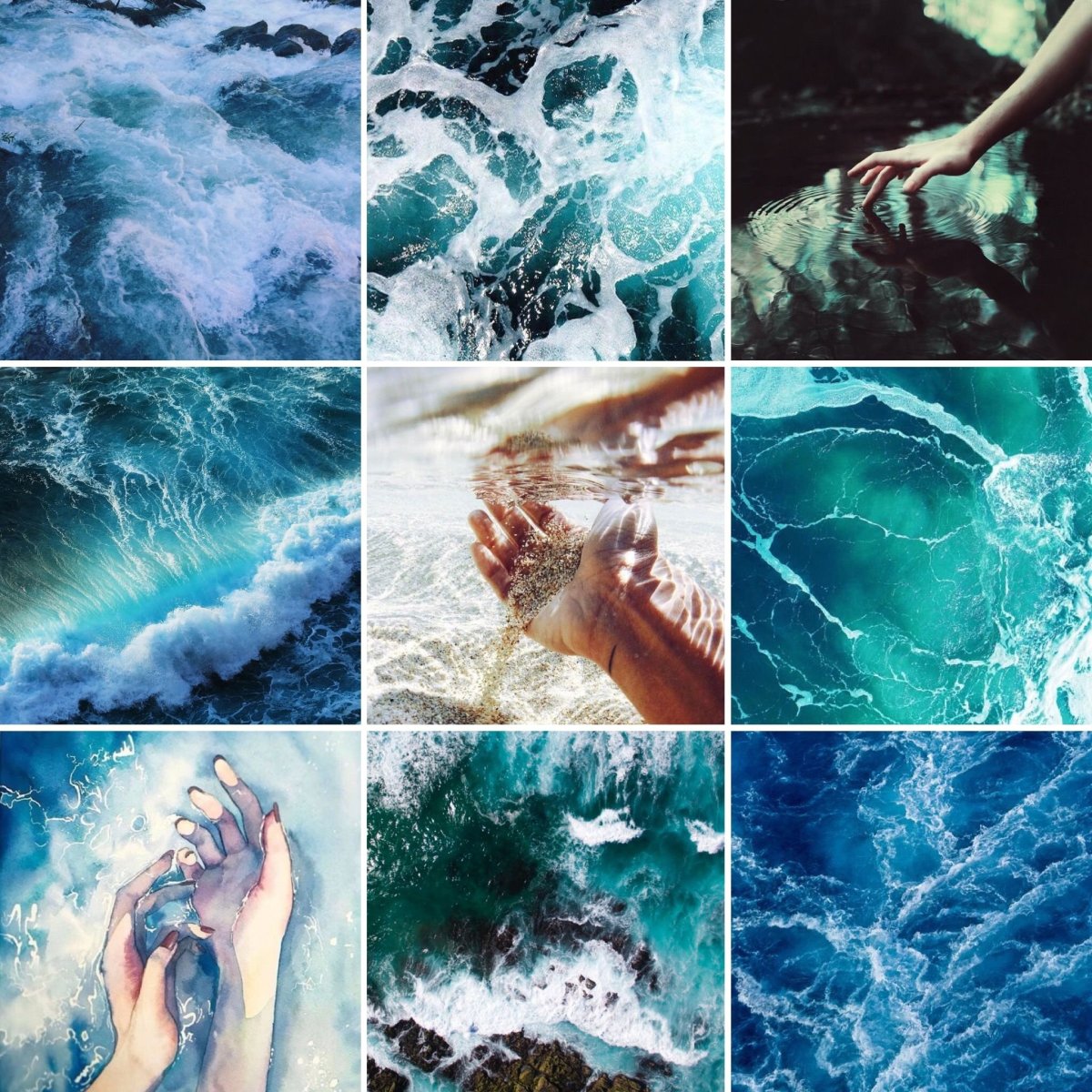 Цветок из воды