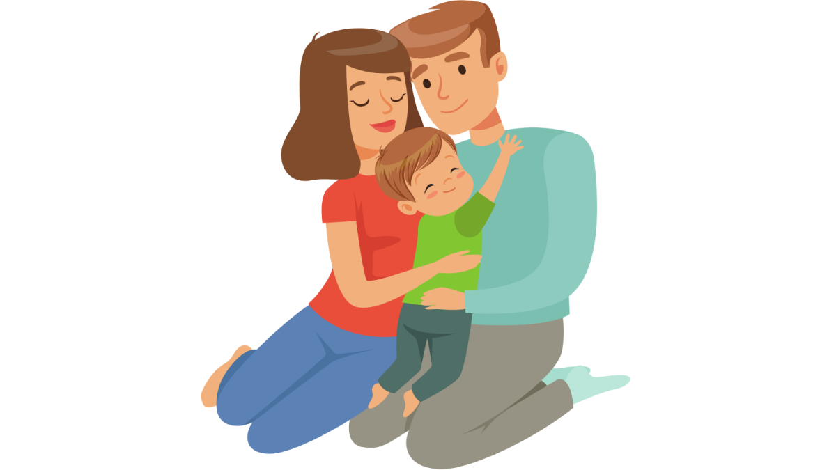 Родительские объятия