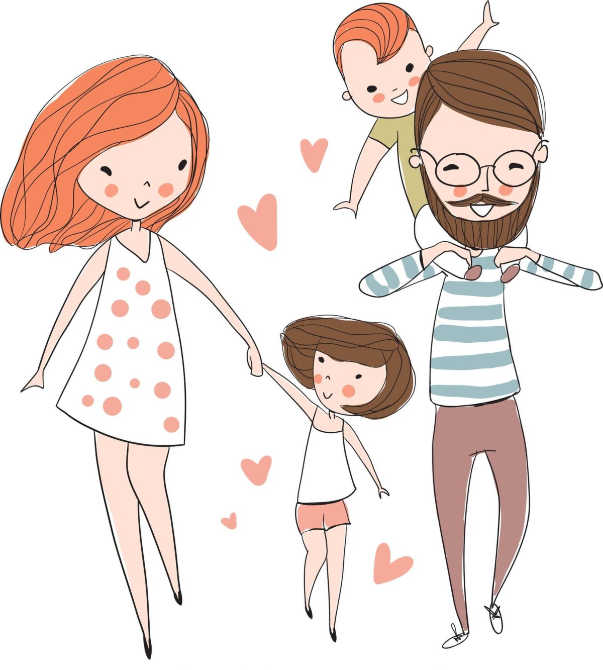 Семья иллюстрация