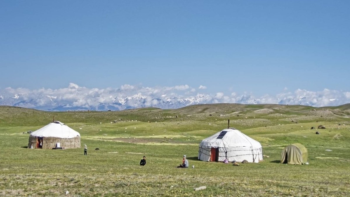Боз-уй киргизское жилище