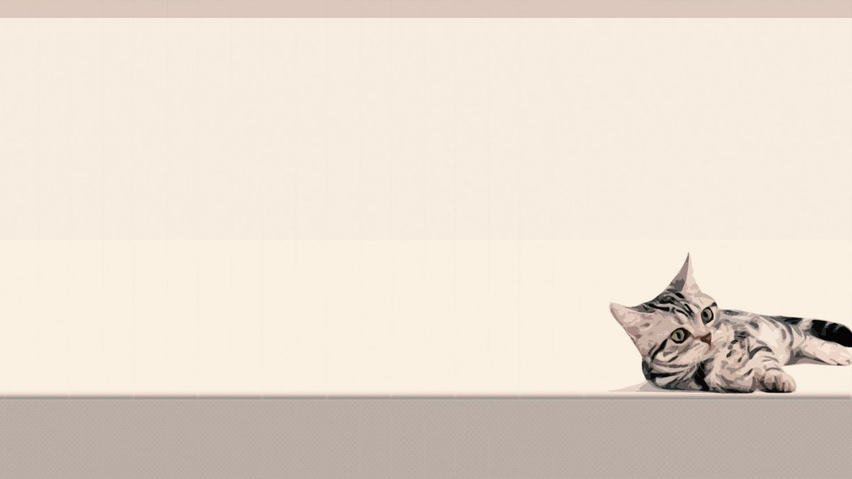 Наклейка - кошки