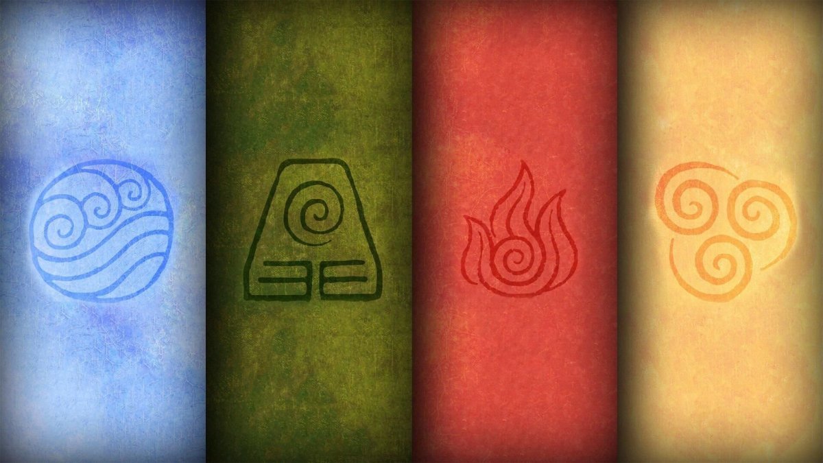 Аватар Легенда об Аанге четыре стихии