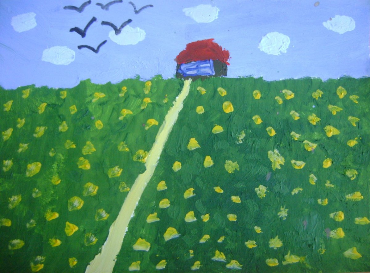 Пришвин золотой луг зеленый луг