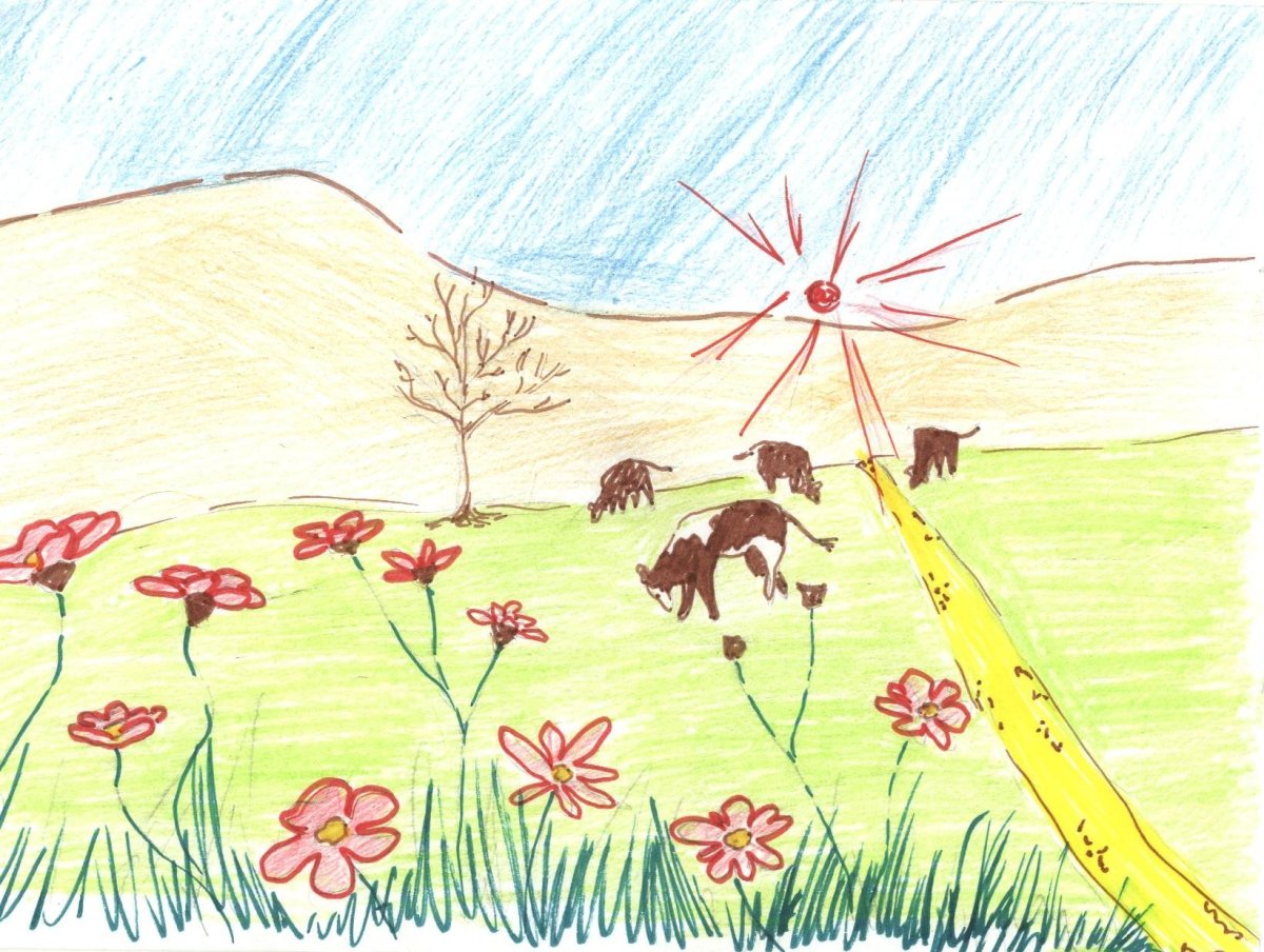 Иллюстрация к Золотому лугу