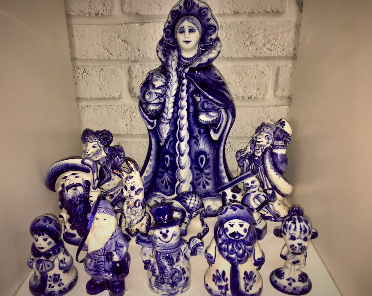 Рыбкин Гжель