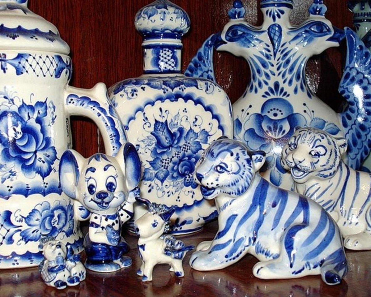 Братья Куликовы Гжель