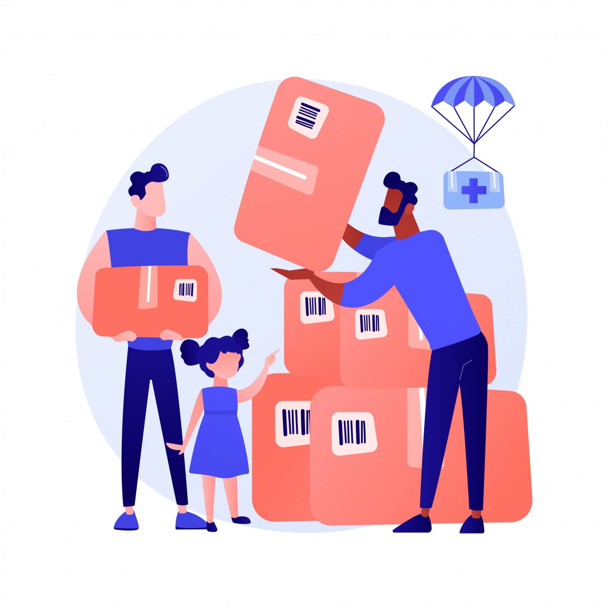 Гуманитарная помощь фон