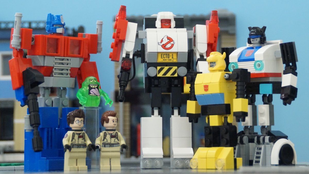 Лего Оптимус Прайм kre o