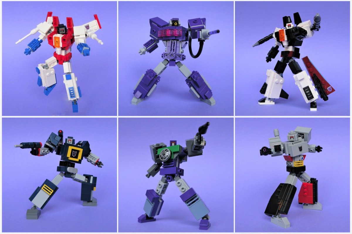 Трансформер Soundwave LEGO