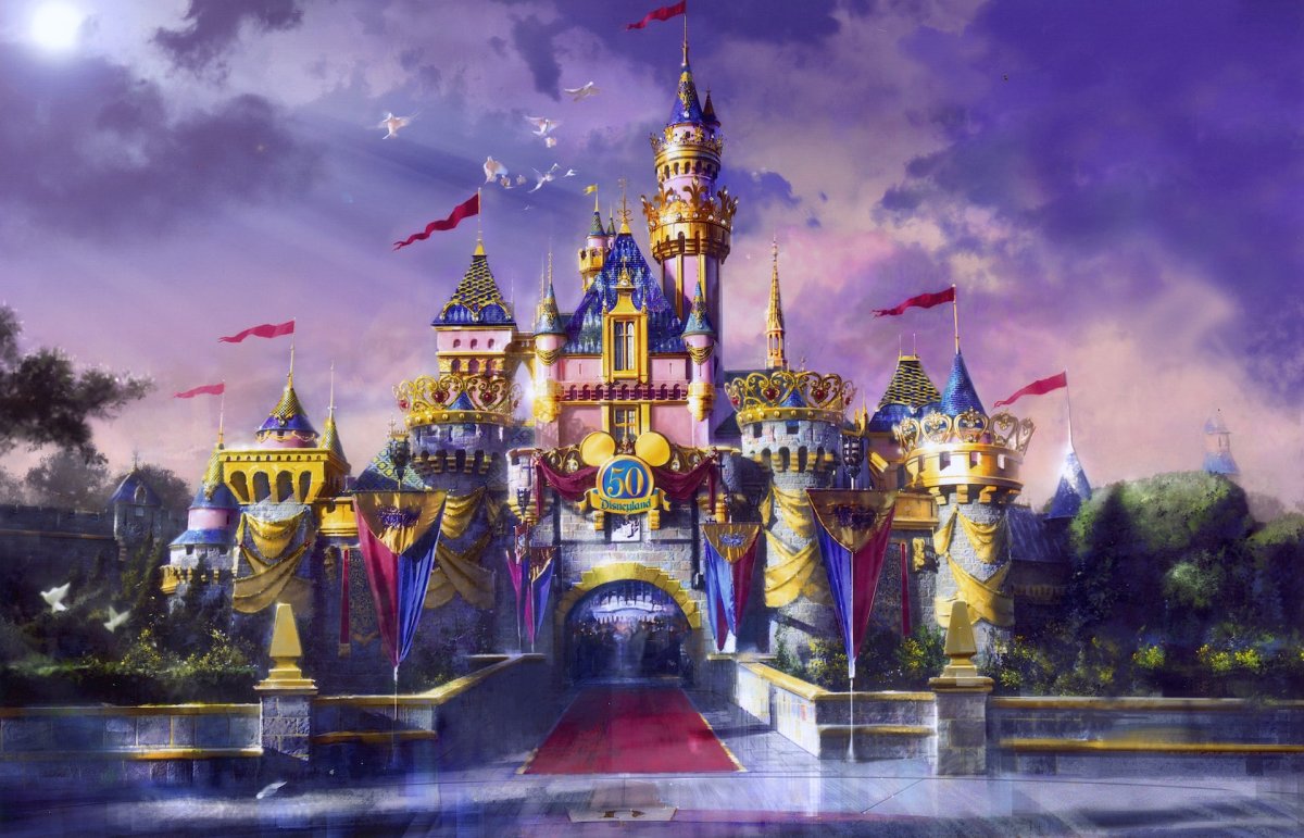 Замок мультяшный