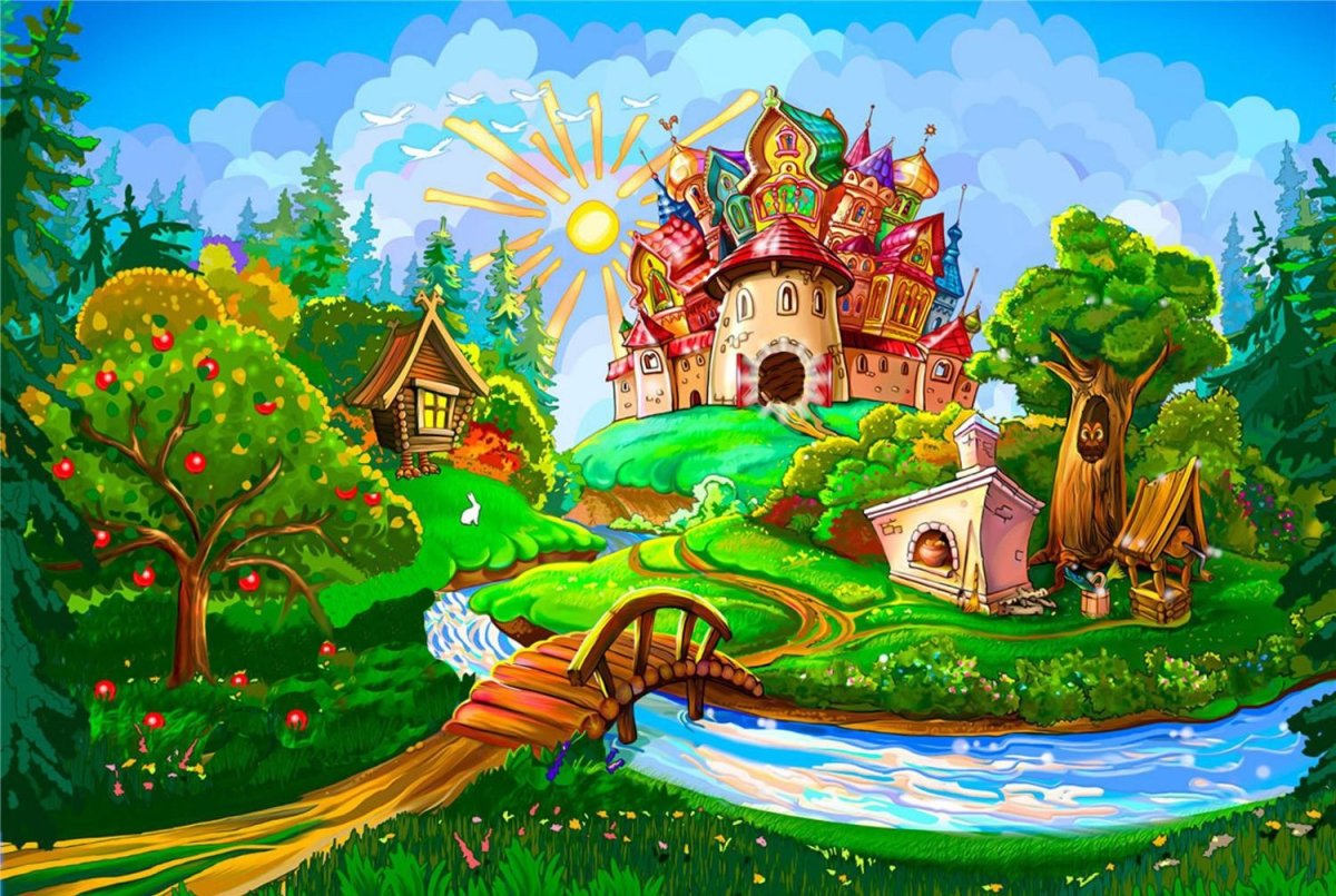 Сказочный замок Равадиново