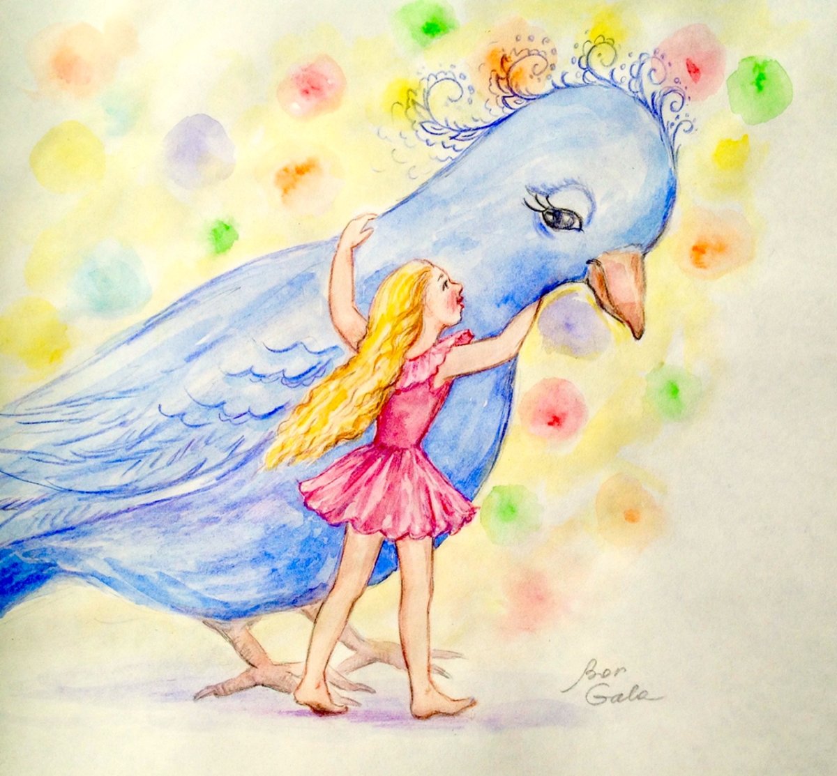 Птица счастья прикол